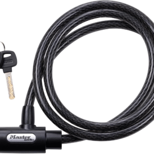 Bike Cable Lock with Key, 5 Ft. Long
