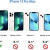Torras Diamond Clear Iphone 13 Pro Max Case Shockproof Slim Lightweight Clear