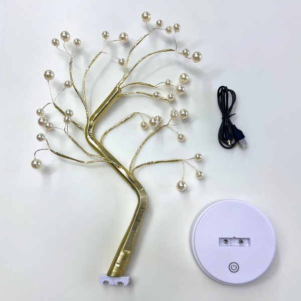 36/108Leds Tabletop Tree Lamp, Decorative LED Lights, Rgb Color Atmosphere Night Lights, for Party Camping Home Decor