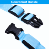 USB Rechargeable LED Pet Dog Collar Flashing Luminous Safety Light up Nylon UK