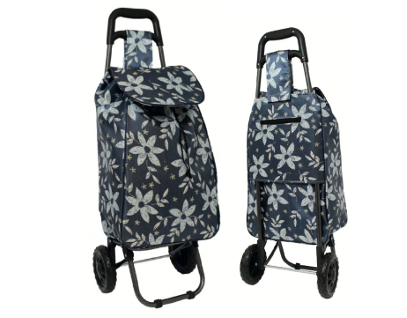 Shopping Trolley – Blue Flower (JBST 06)