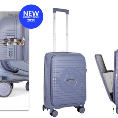 JB 2090 Cabin Size Hard Shell Case (Blue)