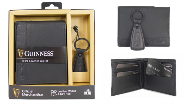 Leather Wallet + Key Fob - SKU: JBGN012