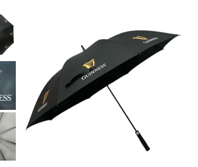 Umbrella 8 Ribs Black - SKU: JBGN007