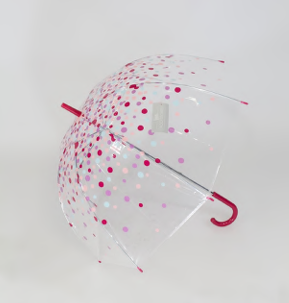 JBUMB 10 – Pink Spot & Black Spot Umbrella