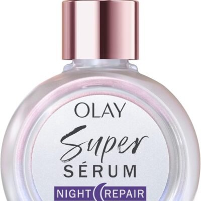 Olay Super Serum Night Repair 5-in-1 Benefits, Hydrating Face Serum 30ml