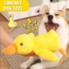 Plush Dog Toy for Large Dogs, Duck Squeaky Dog Toys, Soft Puppy Toy for Small Medium Large Dogs