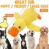 Plush Dog Toy for Large Dogs, Duck Squeaky Dog Toys, Soft Puppy Toy for Small Medium Large Dogs